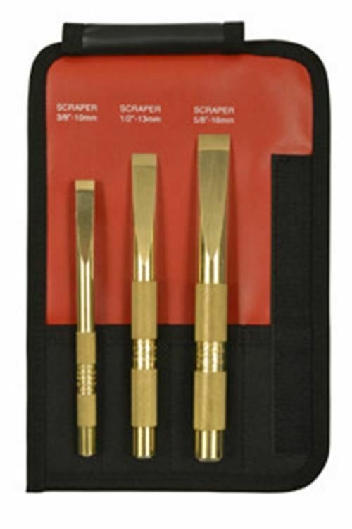 MAYHEW 3 Piece  Brass Scraper Set MH67001
