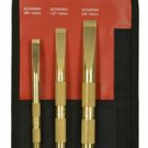 MAYHEW 3 Piece  Brass Scraper Set MH67001