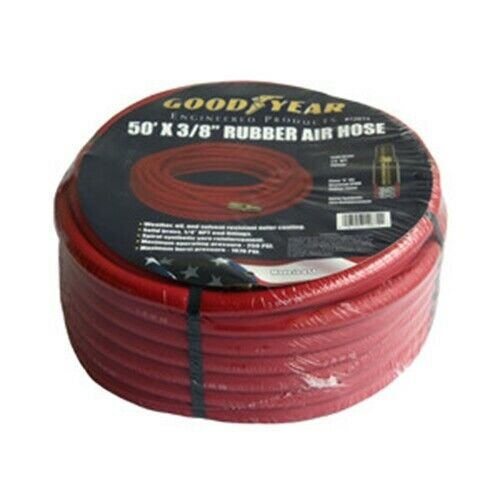 GRIP-ON-TOOLS 50' x 3/8" Red Goodyear AirHose GA12674