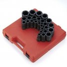 SUNEX TOOL 3/4" Drive 26 Piece MetricDeep Impact Socket Set SU4693