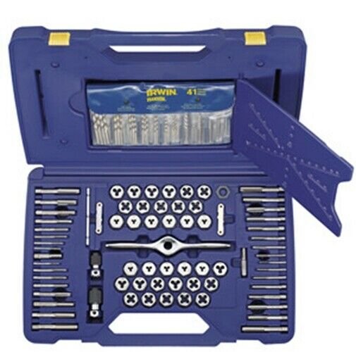 IRWIN 116 Piece Ratchet Drive Tapand Die Set HA1813817