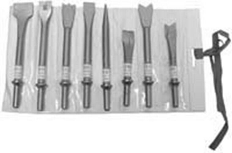 S & G TOOL AID 8 Piece Air Hammer Tool Set TA52000
