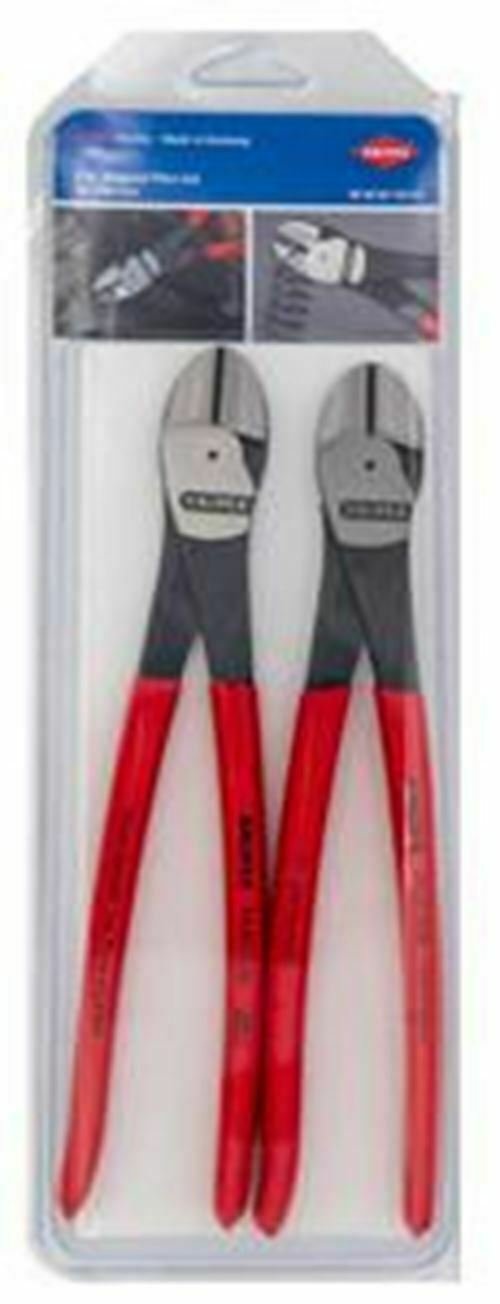KNIPEX 2 Piece 10" Diagonal Cutter Set KX9K0080129US