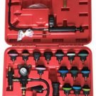 FJC INC. 28 Piece Deluxe Radiator TestKit with Coolant Refill Air FJ43664