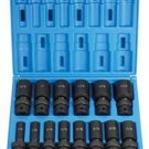 GREY PNEUMATIC 1/2" Drive 14 Piece DeepLength Fractional Univ Set GY1314UD