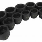 SUNEX TOOL 16 Piece 1"Dr.. Deep SAEImpact Socket Set SU5616