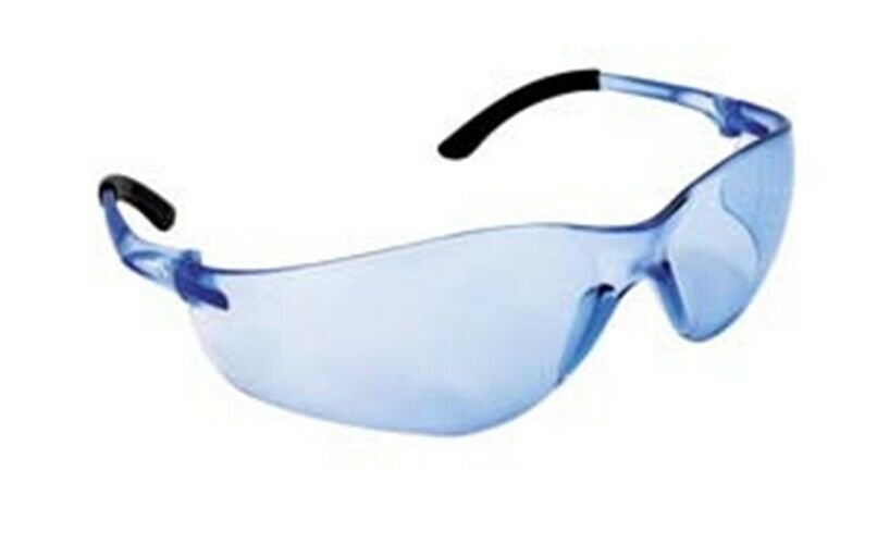 SAS SAFETY CORP Blue Lens NSX Turbo SafetyGlasses SS5333