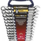 GEARWRENCH 12 Piece Metric Flex HeadGearWrench Set 8mm-19mm KD9901
