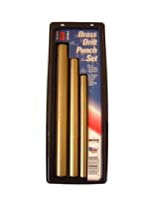 MAYHEW 3 Pc Brass Drift Punch Set MH61360
