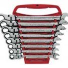 GEARWRENCH 8 Piece Flex Head CombinationRatcheting Wrench Set SAE KD9701