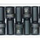 SUNEX TOOL 10PC 1/2DR MM DP SWIV SKT SET10-19MM SU2658