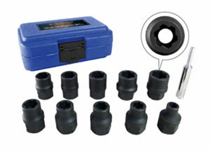 ASTRO PNEUMATIC Metric Flank Bite DamagedFastener Impact Sockets AO7411M