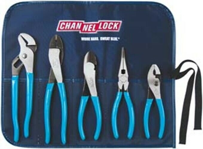 CHANNELLOCK 5 Piece Channelock Tool RollSet CLTR-1