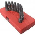 SUNEX TOOL 10 Piece 1/2" Metric DriveImpact Hex Driver Master Set SU2639
