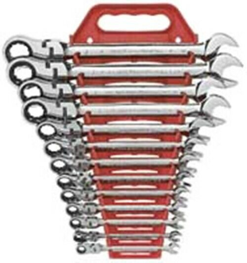 GEARWRENCH 13 Piece Flex CombinationGearWrench Set -SAE 5/16-1" KD9702