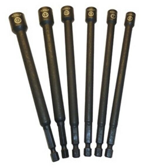 VIM TOOLS 6" OAL Metric Extra LongNut Setter Kit VMNSM100XL