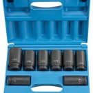 GREY PNEUMATIC 3/4" Drive 8 Piece Deep SAEImpact Socket Set GY8034D