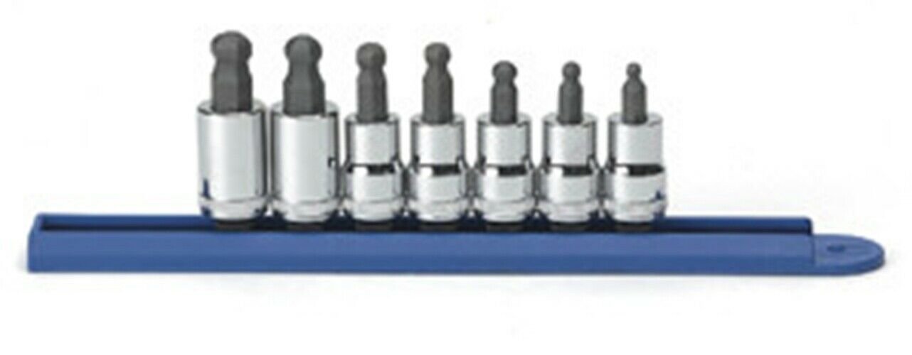 GEARWRENCH 7 Piece Ball Hex SetMetric(3-10MM) KD80587