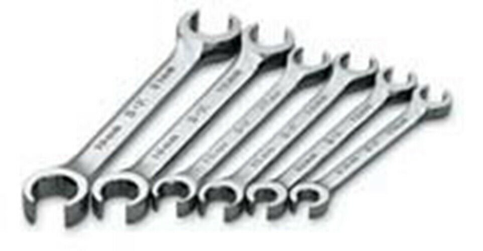 SK HAND TOOL 6 Piece 6 Point Metric FlareNut Wrench Set SK376