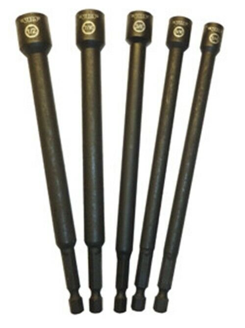 VIM TOOLS 6" OAL SAE Long Nut Setter Kit VMNS100XL