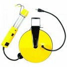 BAYCO 13 Watt Flourescent WorkLight on 40' Reel W/ Spot BYSL-825