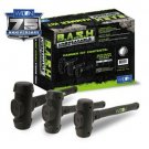 WALTER MEIER MANUFACTURING INC 3 Piece Bash Dead Blow HammerSet WL11113