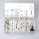 FJC INC. 37 Piece AC Valve CoreReplacement Kit FJ2680