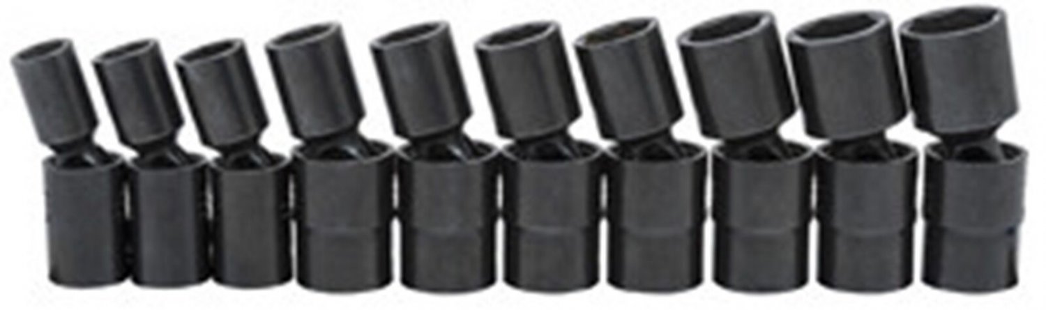 GEARWRENCH 10 Pc. 1/2" Drive MetricPinless Impact Universal KD84936