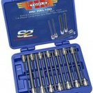 VIM TOOLS 14 Piece SAE XL Hex BitSet Ball and Straight Ends VMHXL100