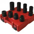 SUNEX TOOL 1" Drive 8 Piece Sae/MetricWheel Service Impact Socket SU5688