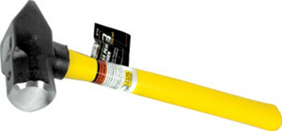 Performance Tool 3lb Cross Peen Hammer 14.9"Anti Shock Fiberglass Handle PMM7104