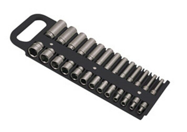 LISLE 1/4" 26PC SOCKET HOLDER BLACK LS40130