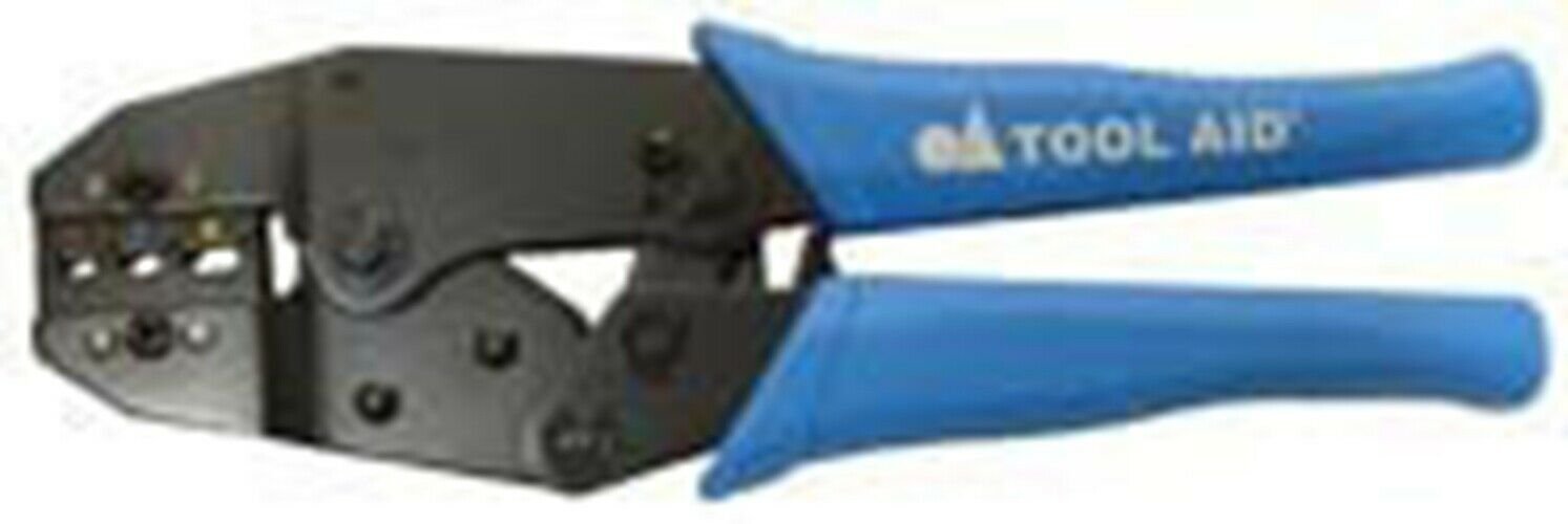 S & G TOOL AID Ratcheting Terminal Crimper TA18900
