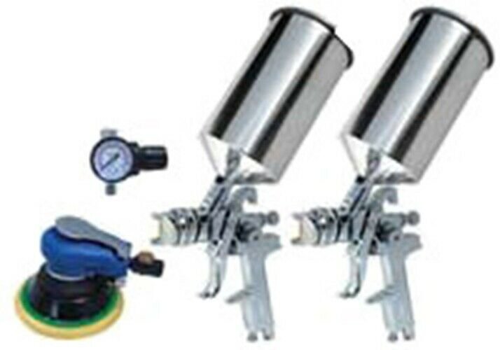TITAN 4pc Spray Gun & Sanding Kit TN19223