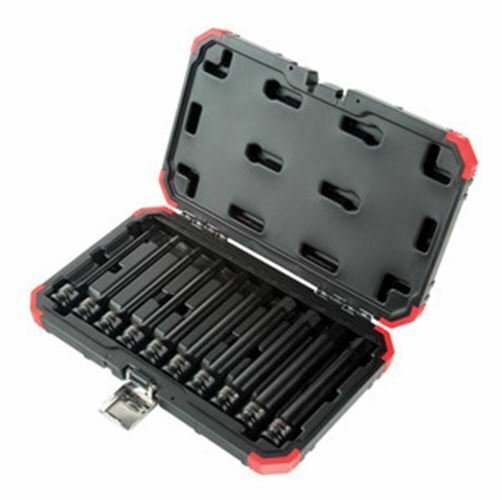 SUNEX TOOL 1/2" Drive Long SAE Impact HexDriver Set SU2638L