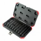 SUNEX TOOL 1/2" Drive Long SAE Impact HexDriver Set SU2638L
