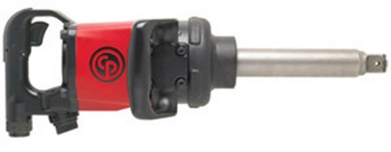 CHICAGO PNEUMATIC 1" Straight Impact Wrench with6" Extended Anvil CP7782-6