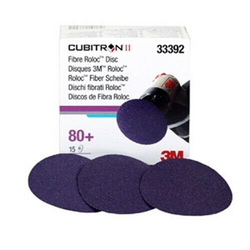 3M COMPANY 3" Cubitron&Aring;&cedil;??80G II Fibre RolocDisc Box of 15 MM33392