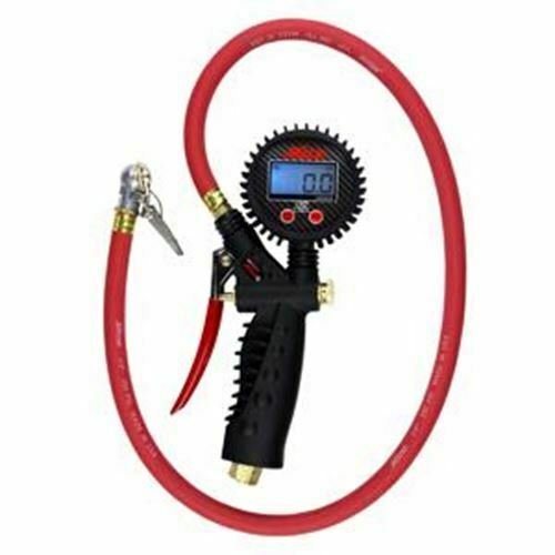 MILTON Pro Digital Pistol Grip Inflator Gauge  36" Hose and MI573D