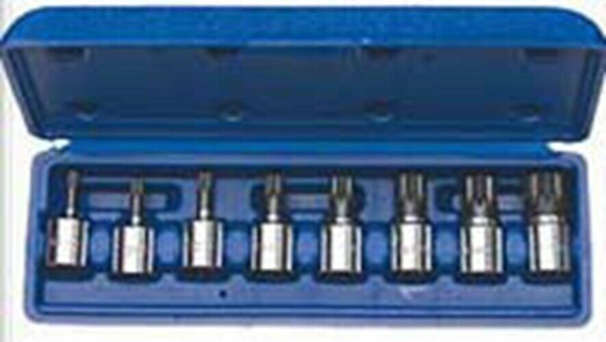 VIM TOOLS 8 Piece Serrated Bit Set4M-6M  8M  10M  12M 14M 16M VMXZN100