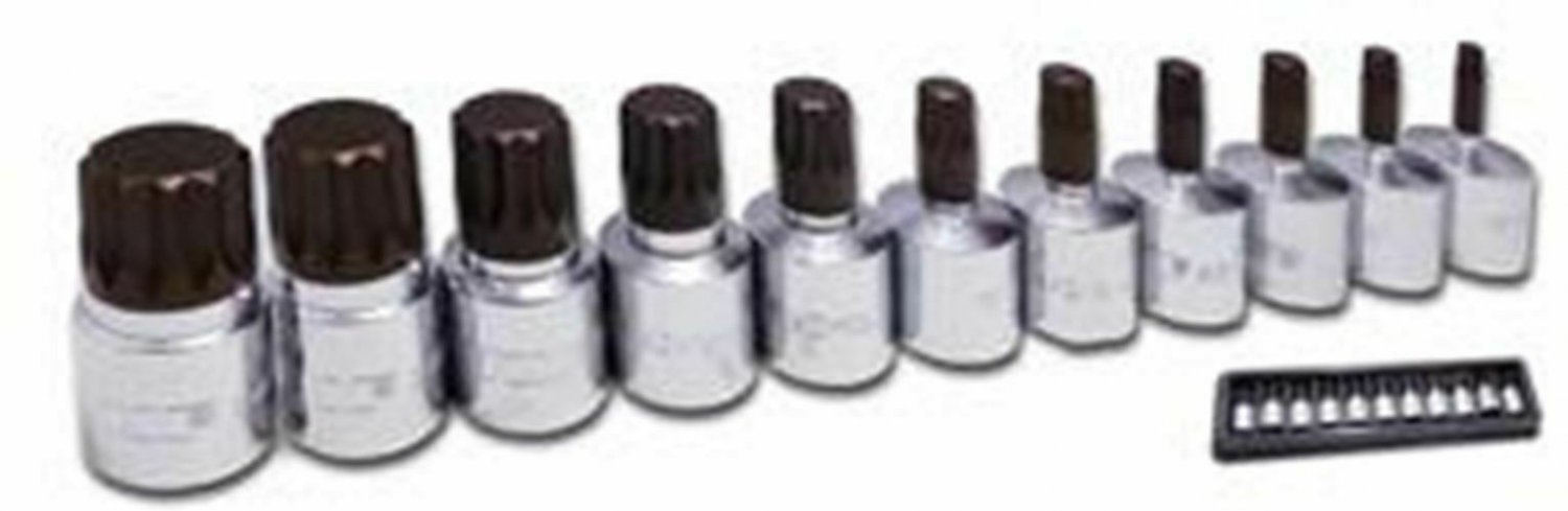 VIM TOOLS 11 Pc Stubby XZN Driver Set VMXZN101