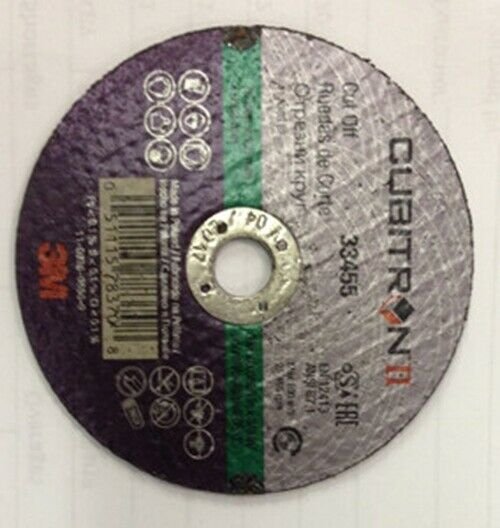 3M COMPANY 3" X .04" X 3/8" Cubitron&Aring;&cedil;?? IICut-Off Wheel 5 Pk MM33456