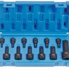 GREY PNEUMATIC 12 Piece Assorted Drive Int.Star Impact Driver Set GY1234T