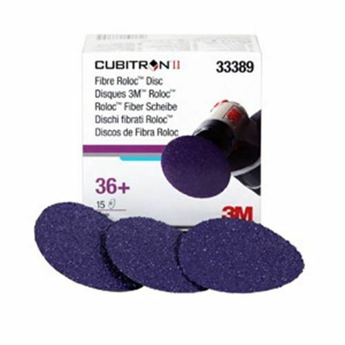 3M COMPANY 3" Cubitron 36G II Fibre RolocDisc Box of 15 MM33389