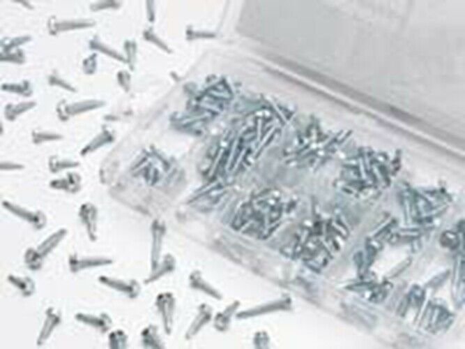 Performance Tool 200 Piece Hex Head Drill ScrewAssortment PMW5220