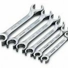 SK HAND TOOL 6 Piece 6 Point Offset FlareNut Wrench Set SK378