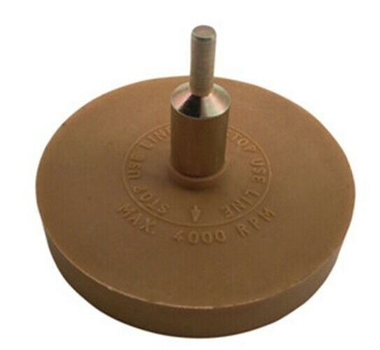 CTA MANUFACTURING 3.5" Eraser Wheel w/ ArborAdapter CM1010