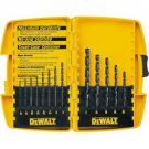 DEWALT 13-Pc. Black Oxide Drill BitSet DW1163