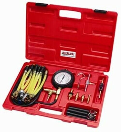 S.U.R & R Deluxe Fuel Injection PressureTester Kit SRRFPT22