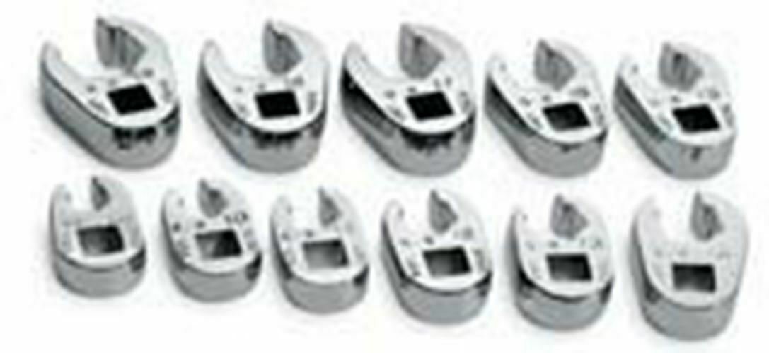 SK HAND TOOL 11 Pcs. 3/8" Drive MetricCrowfoot Wrench Set SK4511
